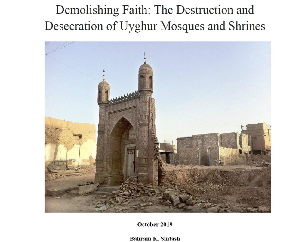 Demolishing faith: The destruction and desecration of Uyghur mosques and shrines