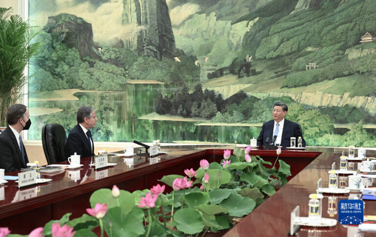 Blinken meets Xi