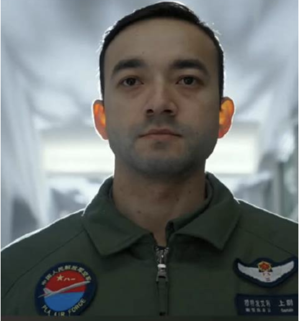 China's Uyghur pilot