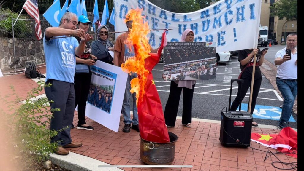 Uyghur Protests Worldwide Commemorate 14th Anniversary of  Urumqi Massacre