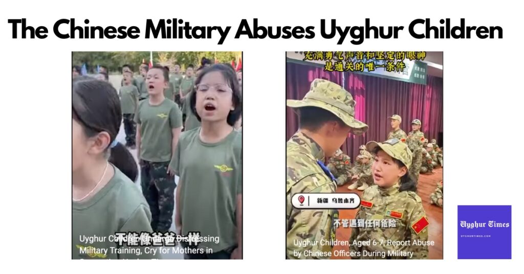 Uyghur Children Subjected to Abusive Military Training Amidst Forced Separation from Parents