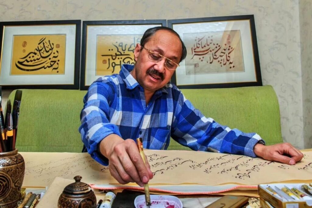 Qaynam Jappar, a Uyghur calligrapher and photographer, has passed away