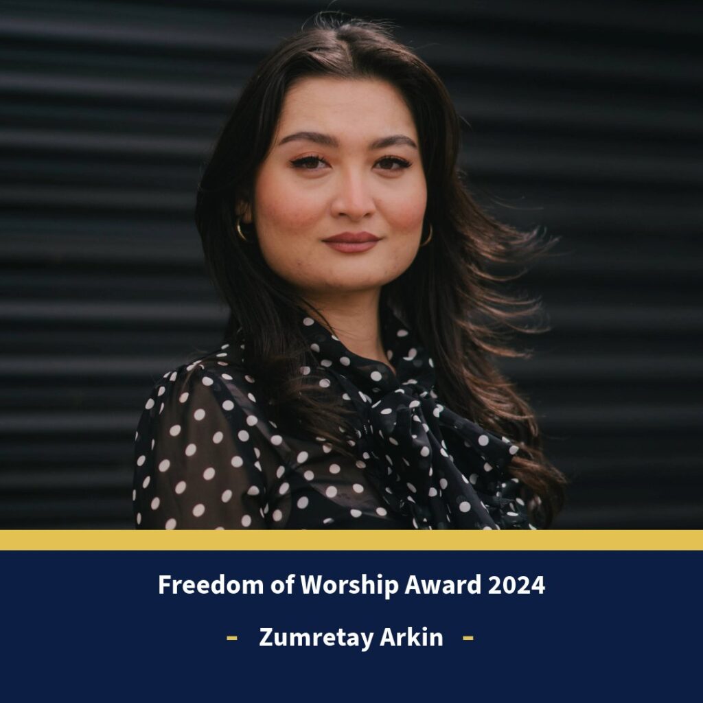 Who is Zumretay Arkin, Uyghur Woman Activist  Received Roosevelt Freedom of Worship Award