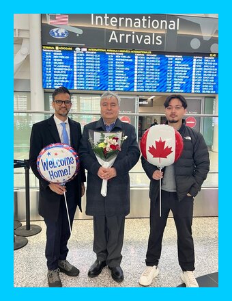 First Uyghur Arrives in Canada Under M-62 Resettlement Program