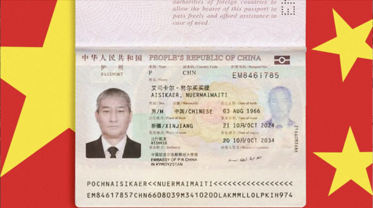 china fake passport