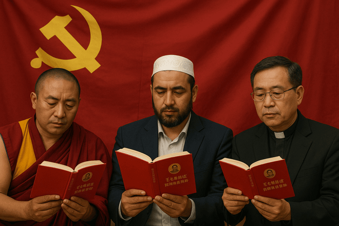 Xi Jinping Intensifies Push to “Sinicize” Religion, Erase Non-Han Identities